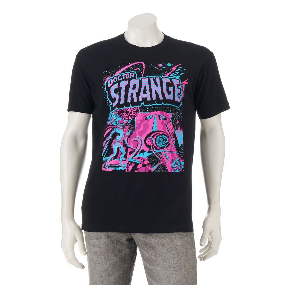 New! Doctor Strange Psychedelic Dimension T-Shirt Marvel Comics